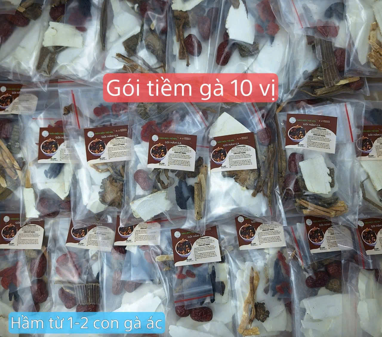 Set tiềm gà và vịt